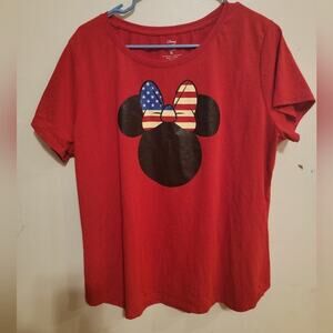 Womens Americana size XL Minnie Mouse Tee